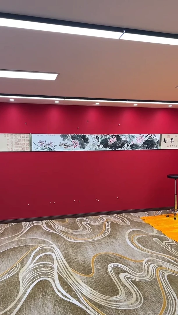 国画李希涛荷卷雅趣