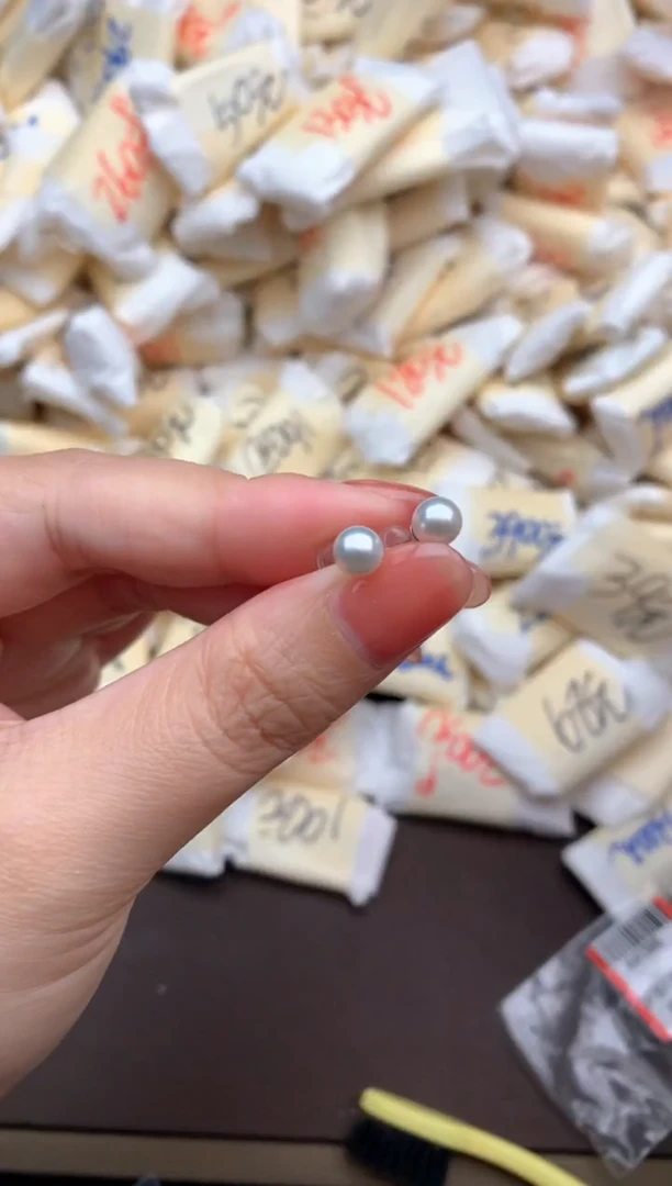 【闪购商品】淡水珍珠耳饰银S925镶嵌一