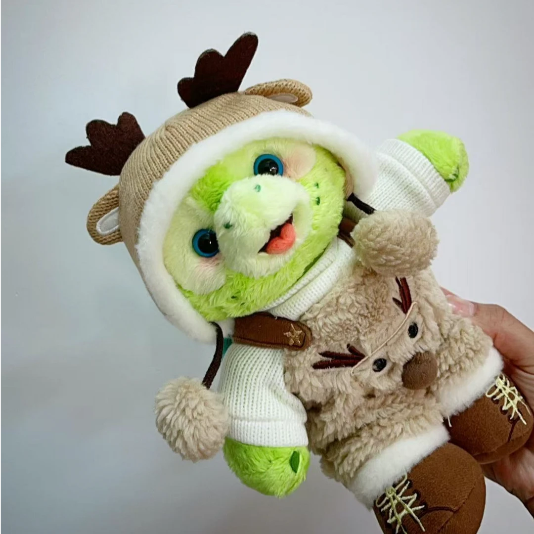 新款SS号圣诞麋鹿系列龟龟卡通玩偶可爱女生毛绒娃娃压床结婚多途