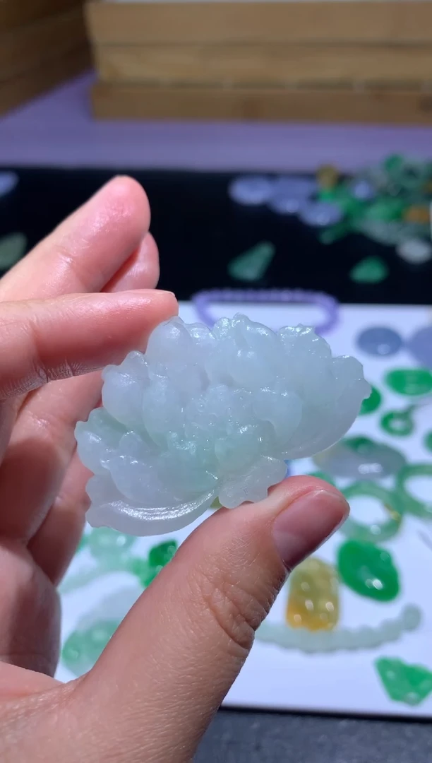 未镶嵌定制翡翠毛货