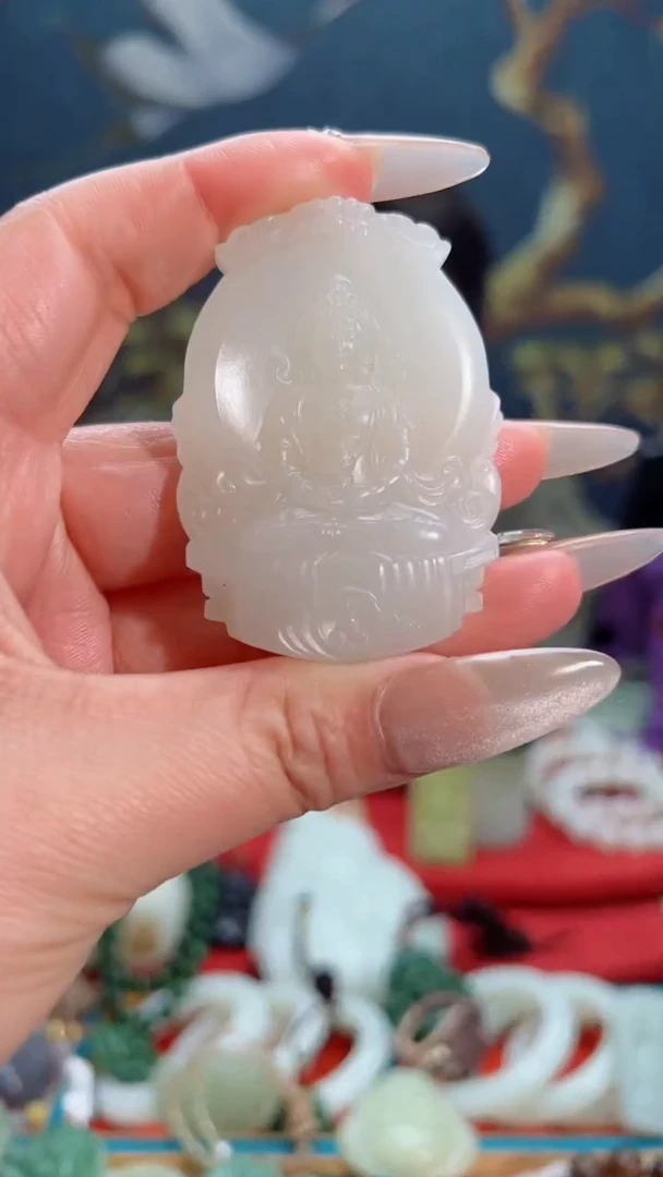 【闪购商品】和田玉吊坠未镶嵌1