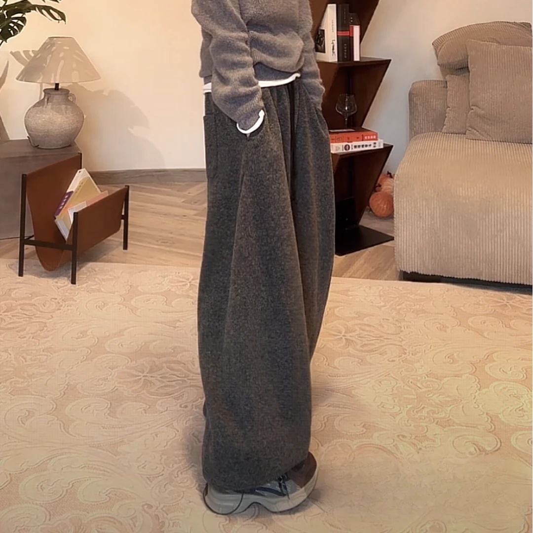ZUOXIAOQI束脚开片羊感弯刀裤11（裤长104-105）