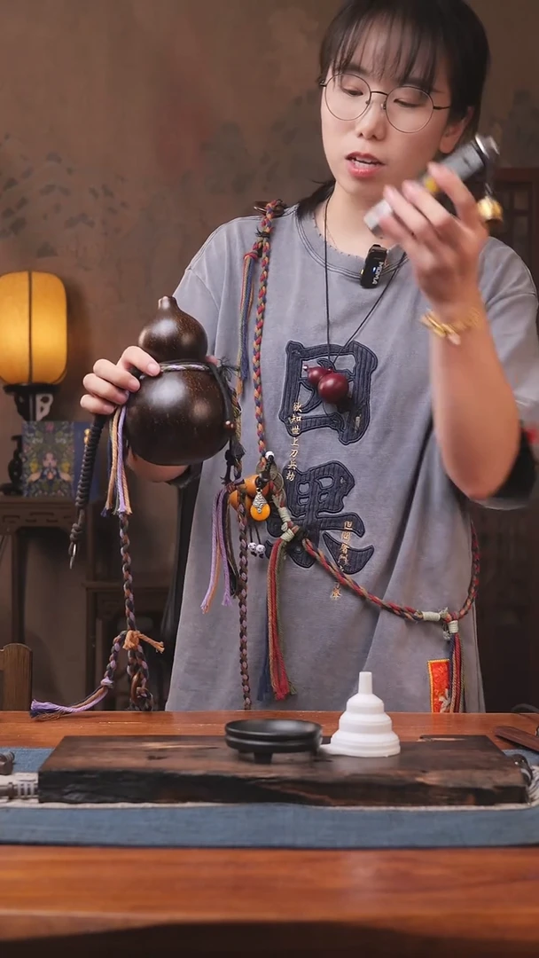 1528号精品大漆葫芦防腐防渗装水茶酒