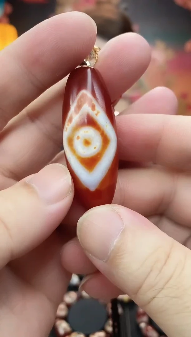 未镶嵌项链玛瑙/玉髓文昌吊坠