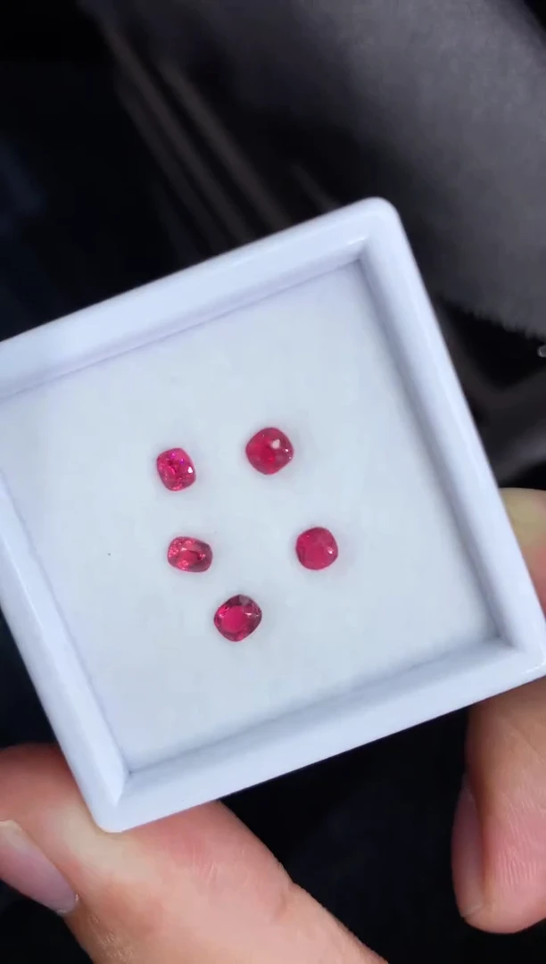 裸石尖晶石?****?1.25ct 5颗一组