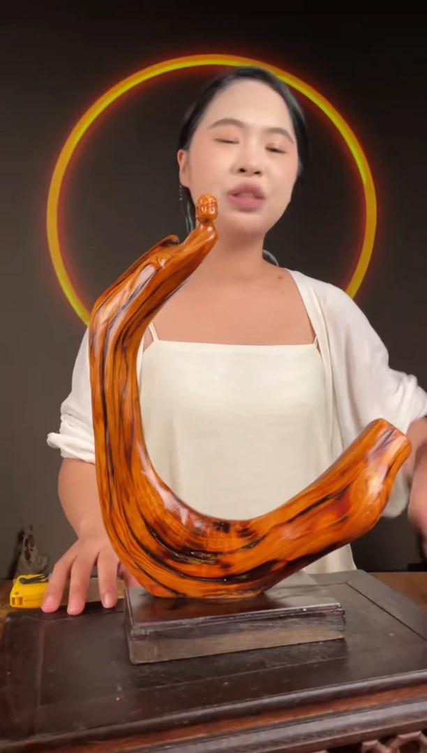 柏木（崖柏）手工摆件,先抢先得 编号:234