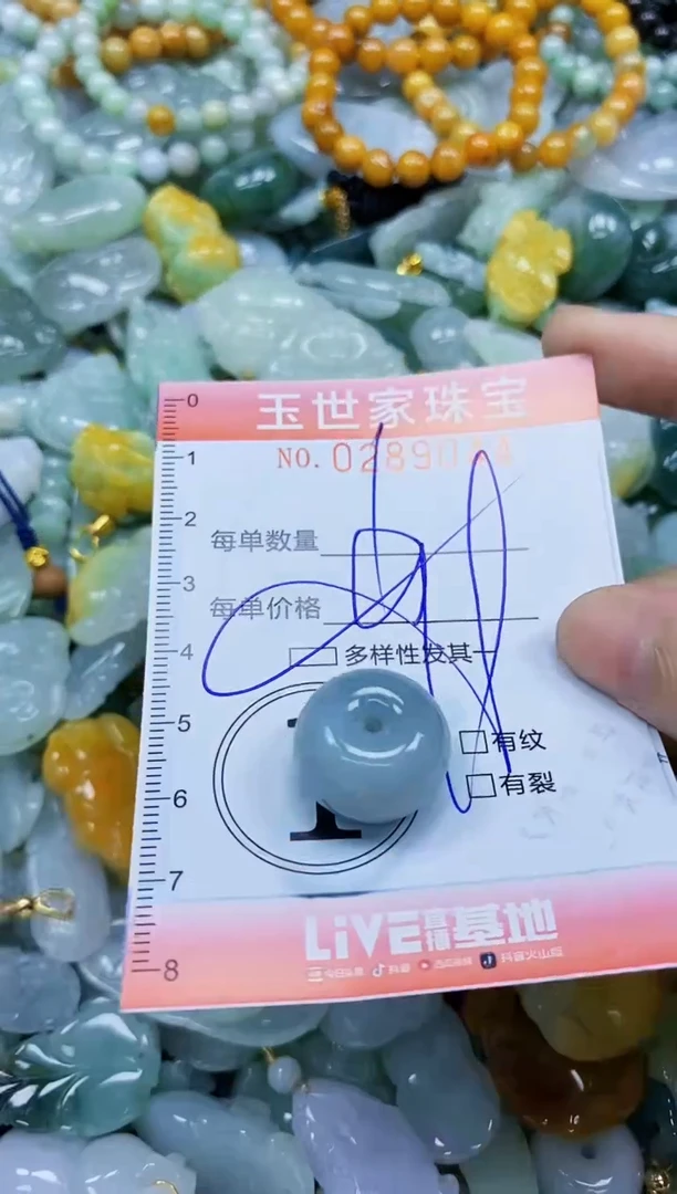 翡翠未镶嵌颈饰闪购0289044多样性发其一