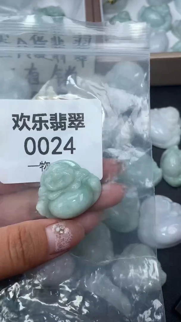 颈饰未镶嵌翡翠缅甸天然翡翠0024