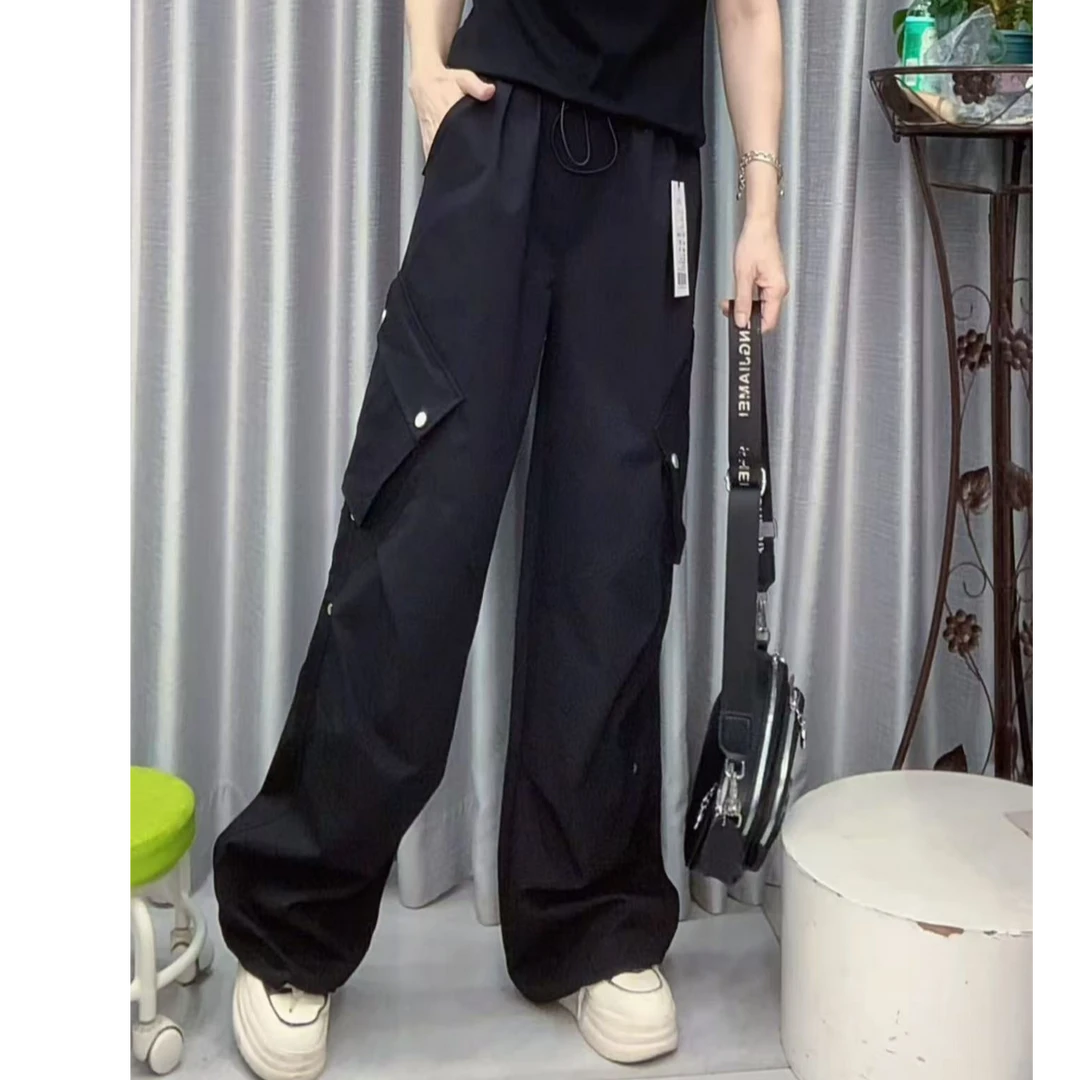 【懂你吴姐】601新款秋季松紧带腰休闲工装裤
