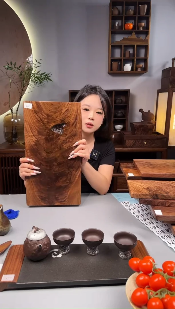 北美黑胡桃实木原木43.5*23