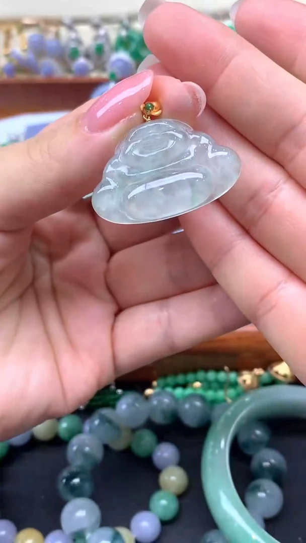 【闪购商品】翡翠颈饰未镶嵌70-天然翡翠