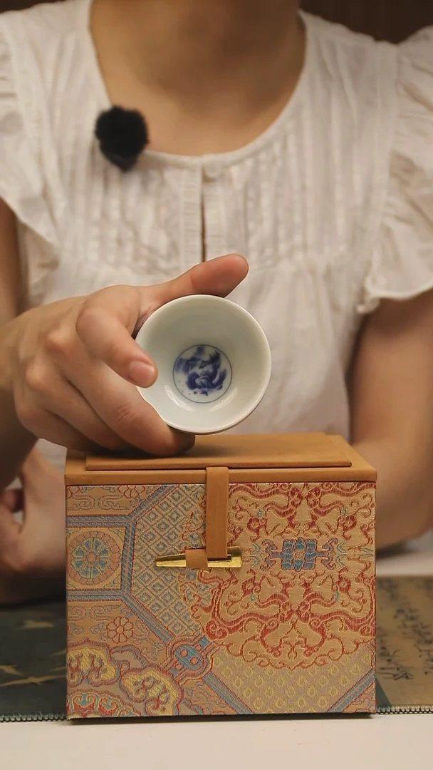 景德镇高温瓷四季杯品茗杯