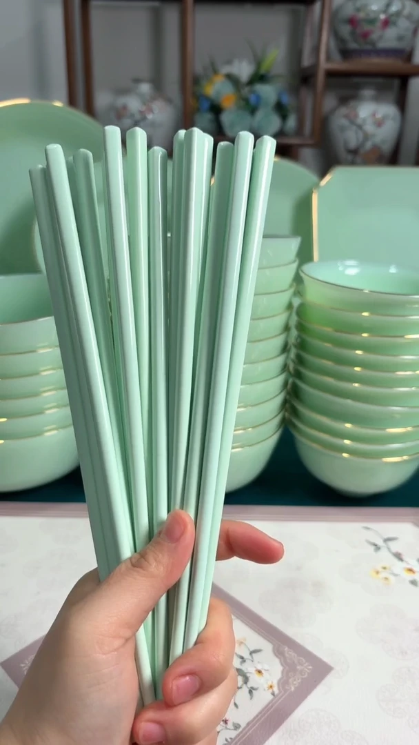 硬质细瓷  玉瓷筷子10双福利价格