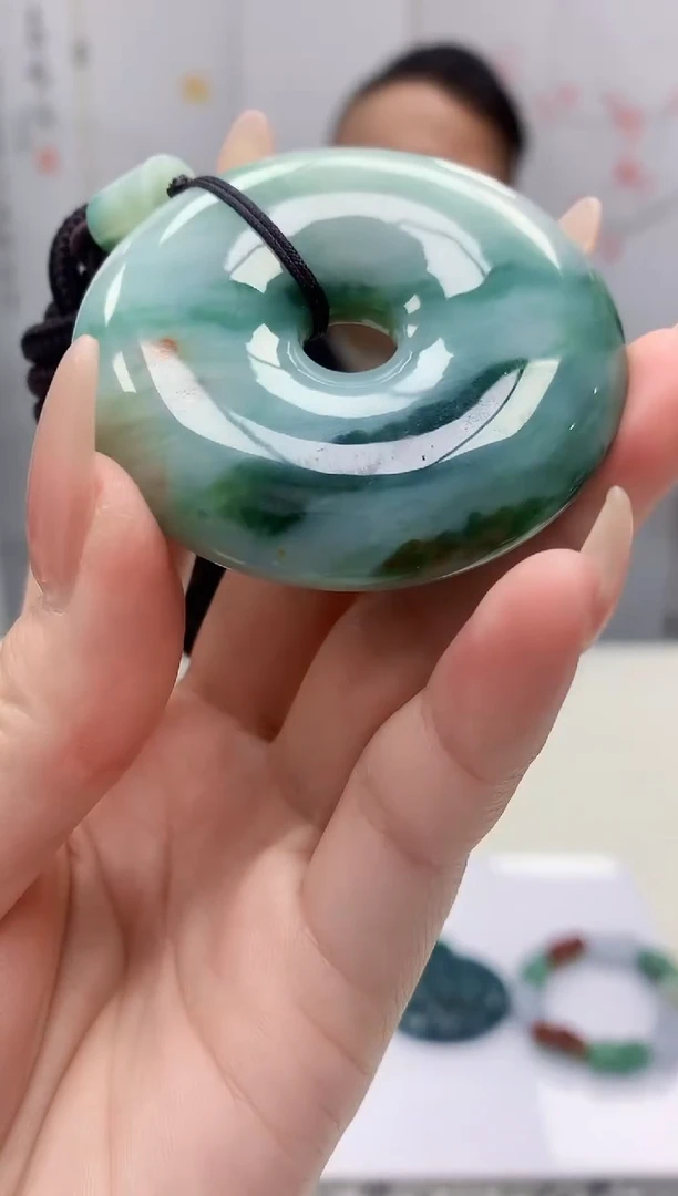 【闪购商品】定制翡翠未镶嵌4969jj-毛货挂件10