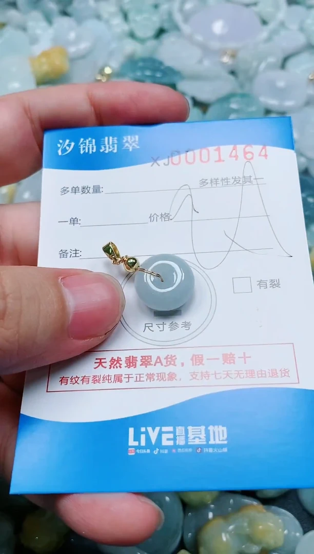 翡翠未镶嵌颈饰闪购商品0001464