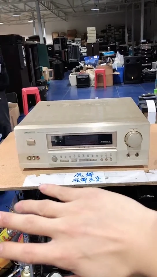 8新山水9020功放，通电，坏的，不带线材，不退不换