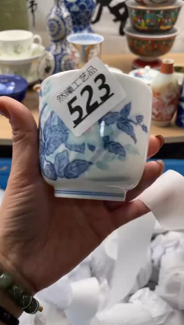 【闪购商品】瓷片523然曦海外工艺品18包邮