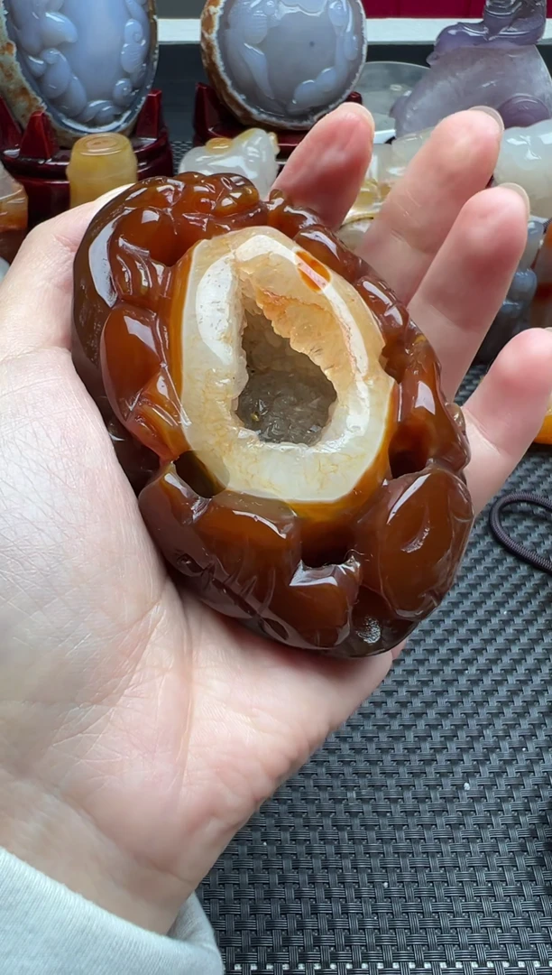 未镶嵌玛瑙吊坠随***诗玛瑙