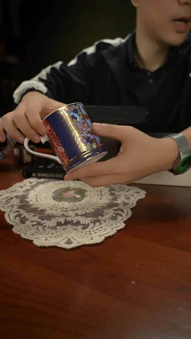 高端礼品（DN家）马克杯仙鹤祥云款-TY