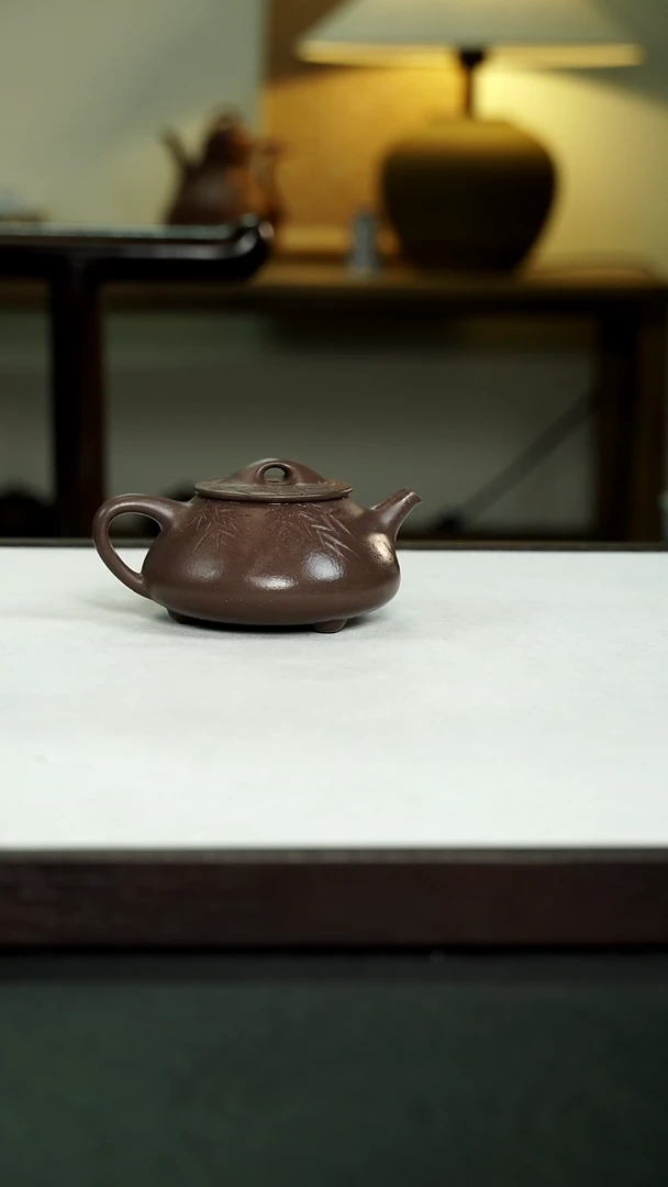 【闪购商品】紫砂茶壶天青泥满瓢