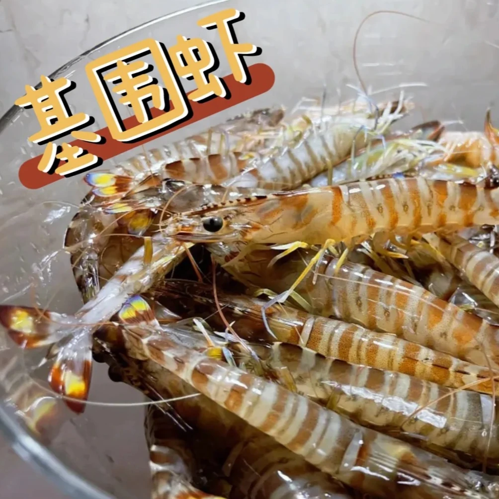 【特大刚刚断氧 保鲜不保活】3斤特大基围虾（每斤30只左右）新鲜基围虾 冰鲜发货九节虾大虾同城送