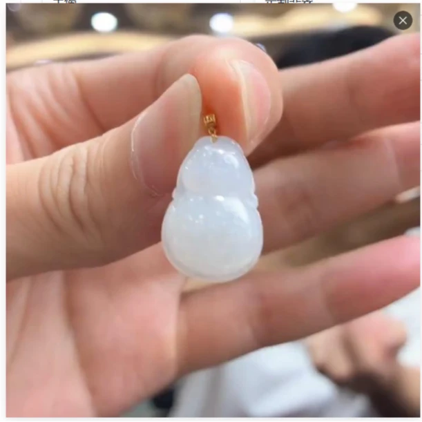 老王优选118032天然缅甸A货翡翠葫芦挂件多样性发一