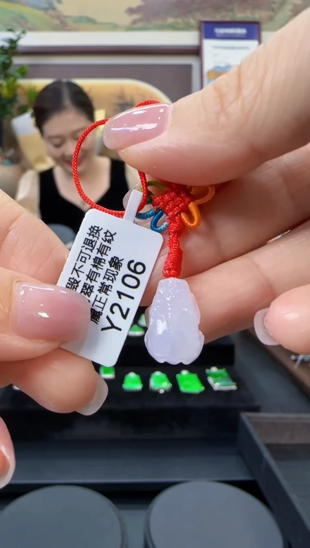 颈饰未镶嵌翡翠Y2106貔貅 福利价不退换