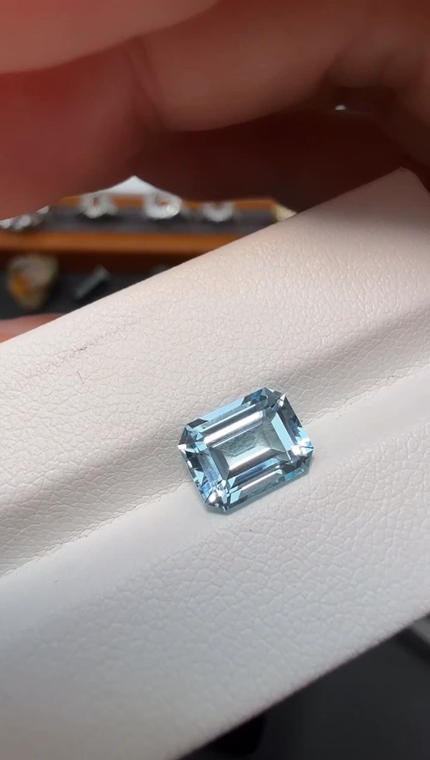 裸石海蓝宝石圣玛色2.1CT-A096-1P