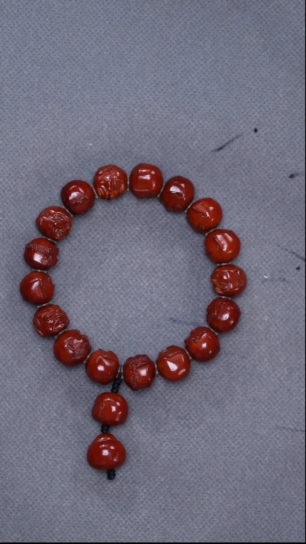 手串橄榄核笑**云橄榄核