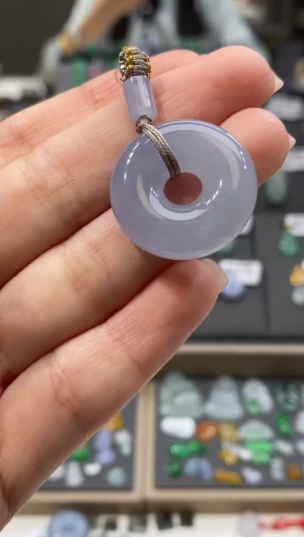 颈饰未镶嵌翡翠甜甜圈