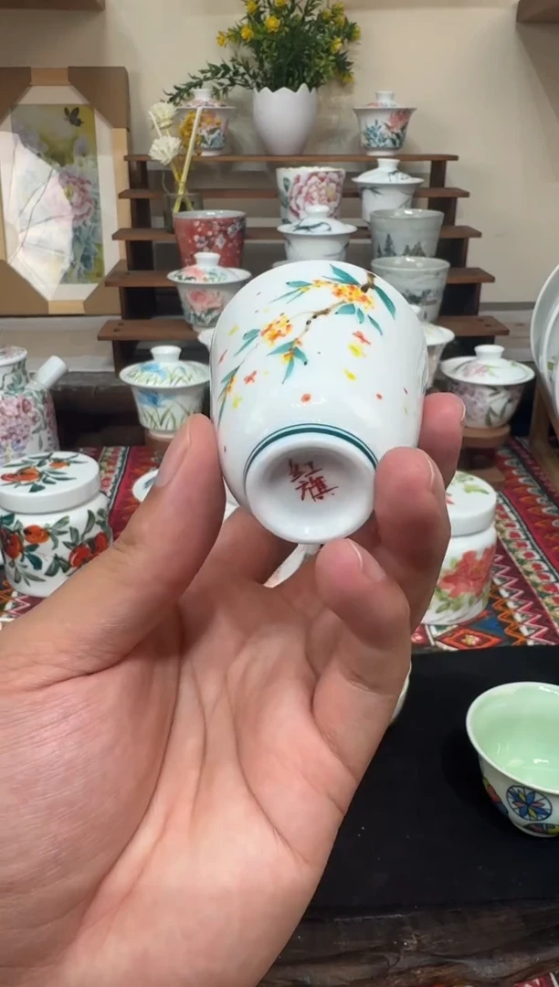 摆件瓷景德镇高温陶瓷清仓浮力