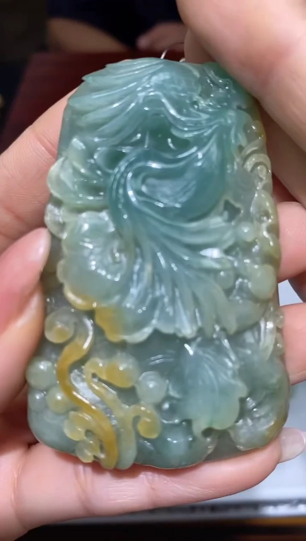 颈饰未镶嵌翡翠34964
