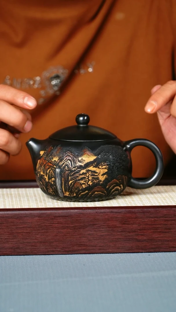 茶壶紫砂 石黄泥料 西施