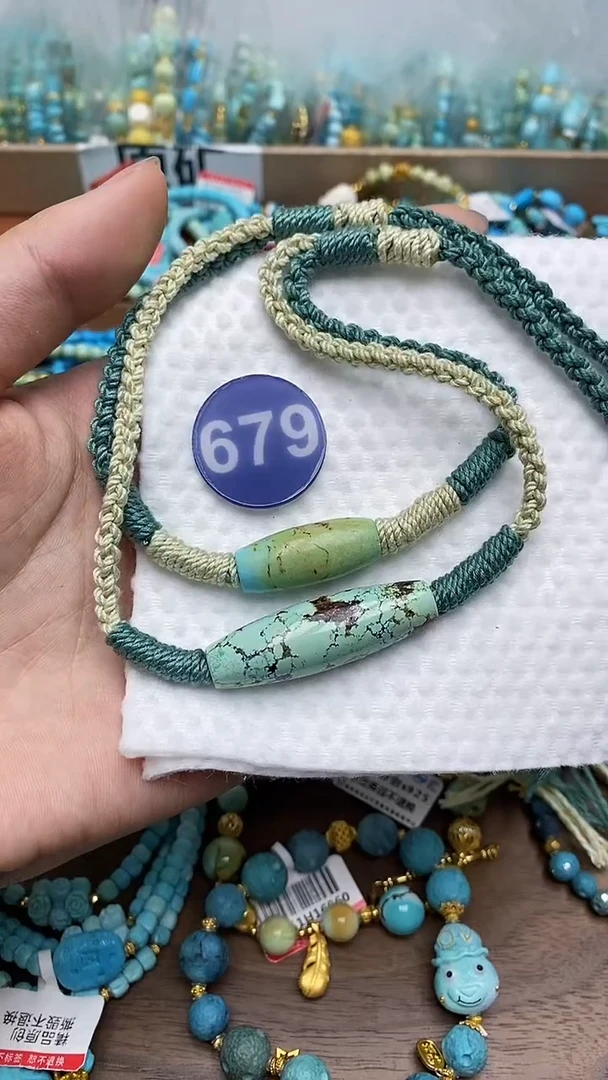 【闪购商品】绿松石项链未镶嵌679