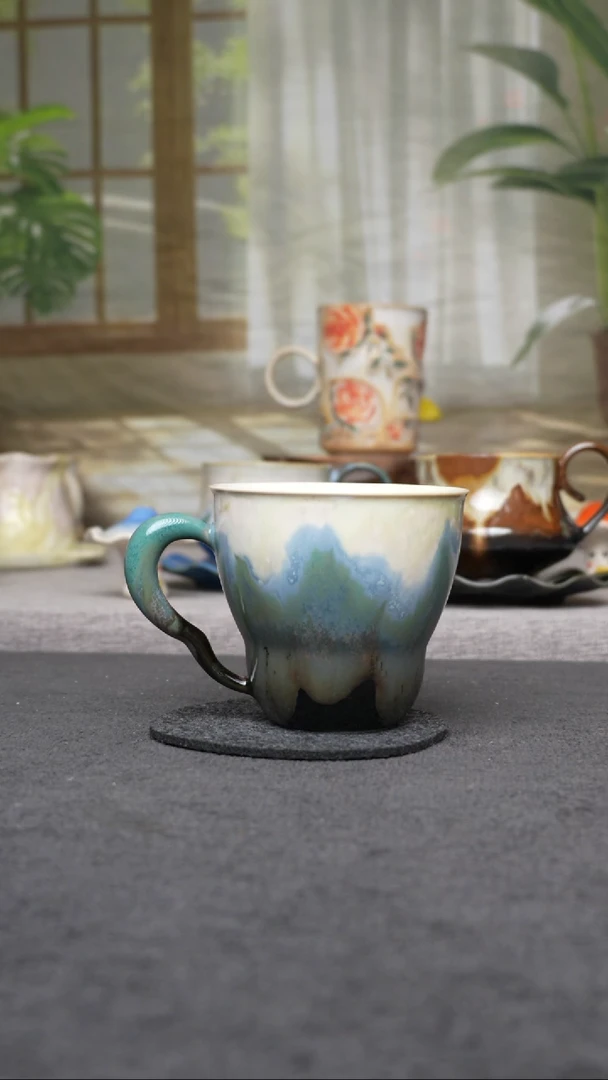 杯子陶927景德镇手工手创杯子