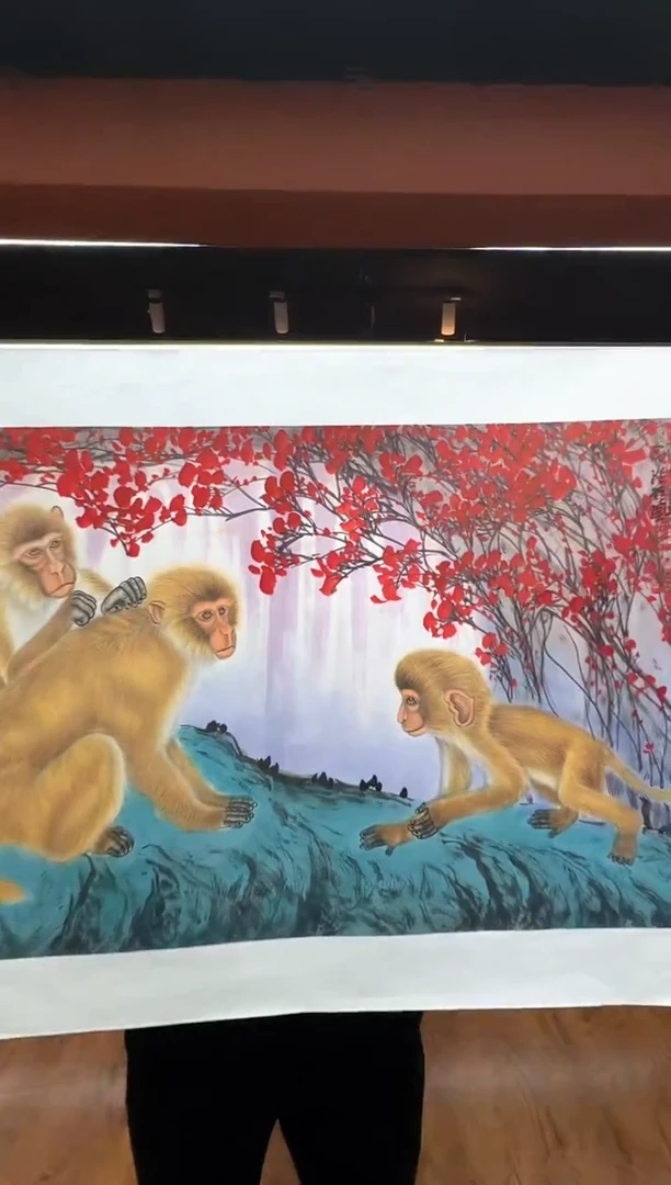 国画孙桂国老师作品，带合影证书19-30