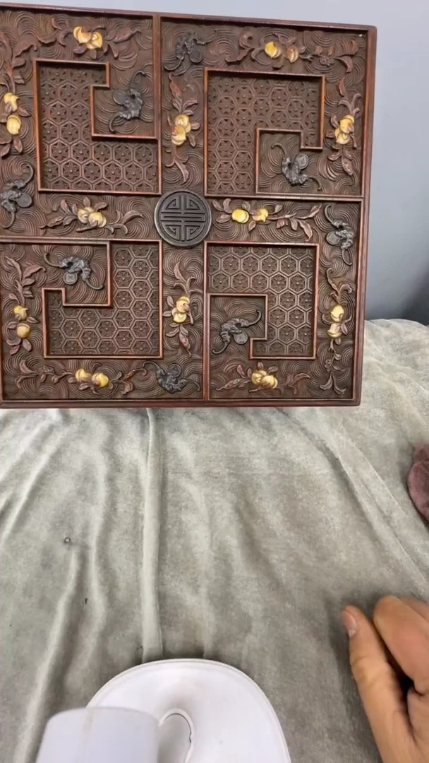 木岁**友文房盒（古今木器）