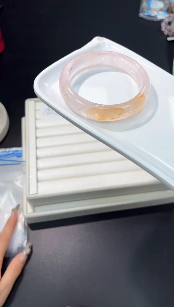 水晶手镯未镶嵌2l多样性发其一/1条默认微瑕63