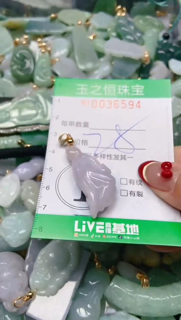 【闪购商品】翡翠颈饰未镶嵌闪购0036594