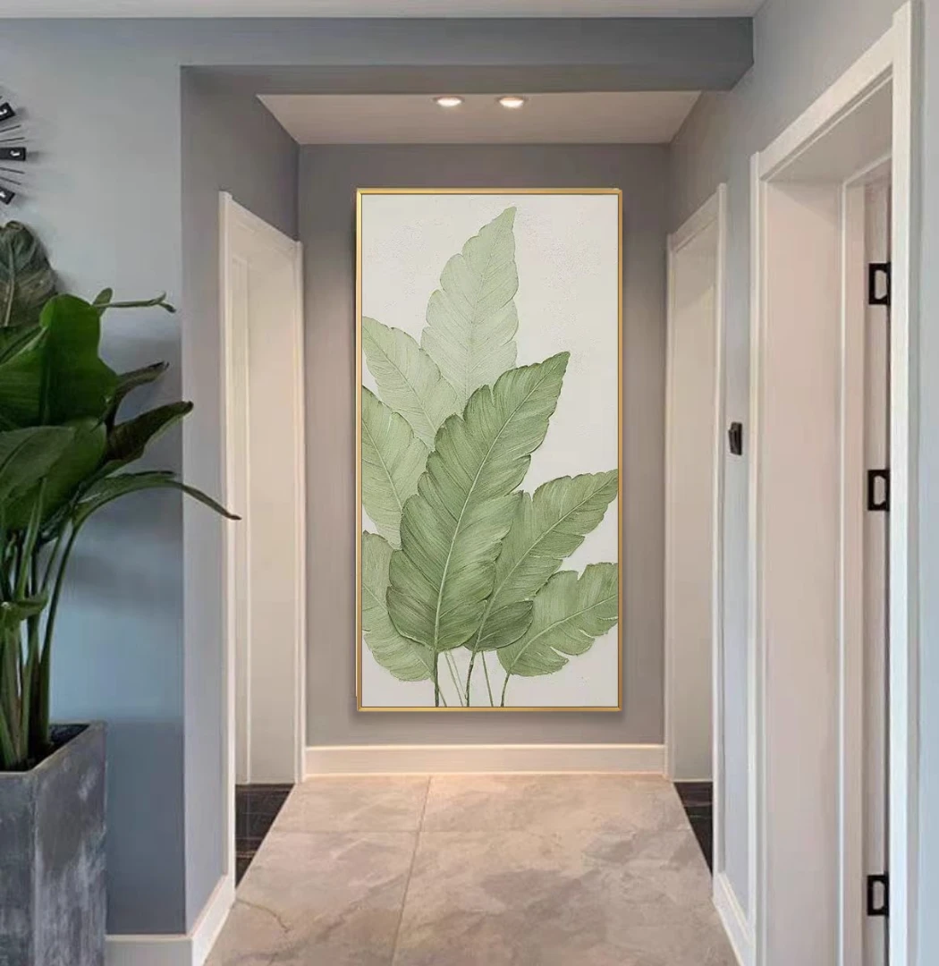 家大业大家居玄关装饰画简约原木风客厅背景挂画