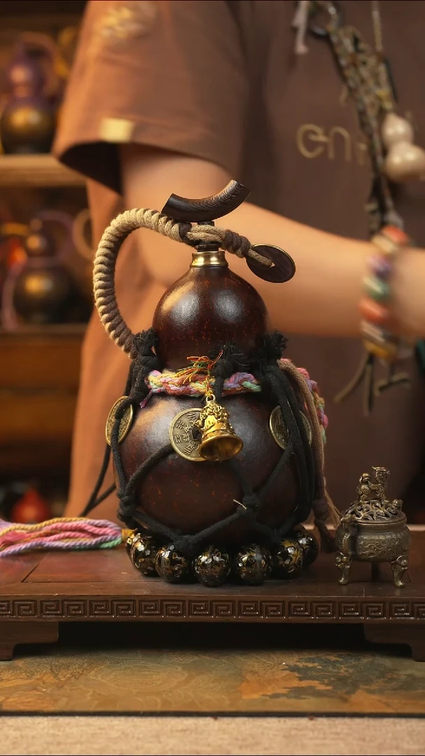 472大漆一物一拍记葫堂出品【不带手串】