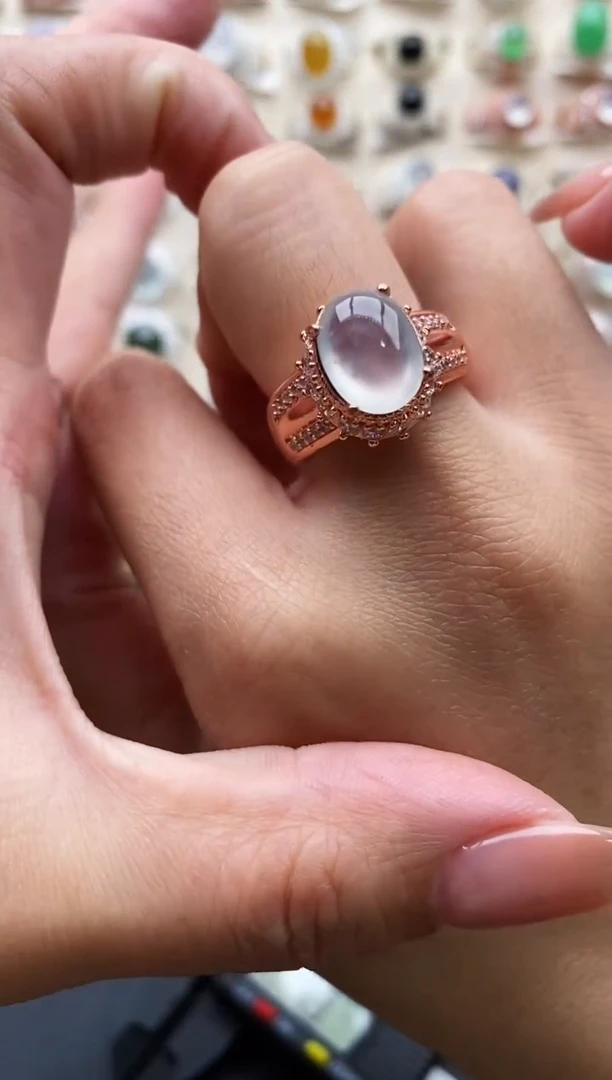 未镶嵌戒指翡翠缅甸天然A货翡翠11   10-4