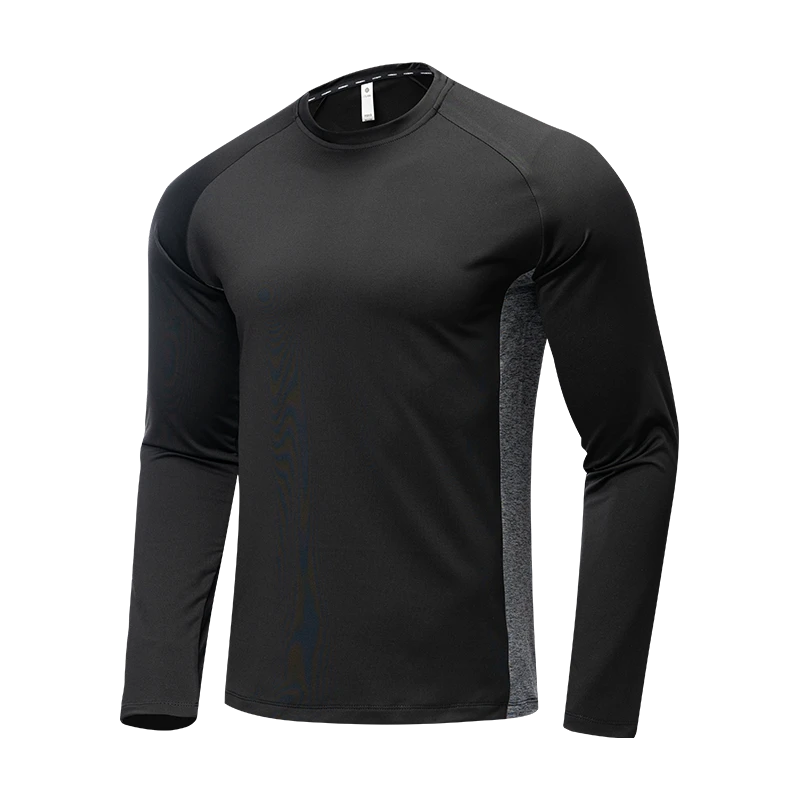 秋冬弹力一体绒亲肤保暖运动舒适长袖卫衣男上衣88121（无运费险）