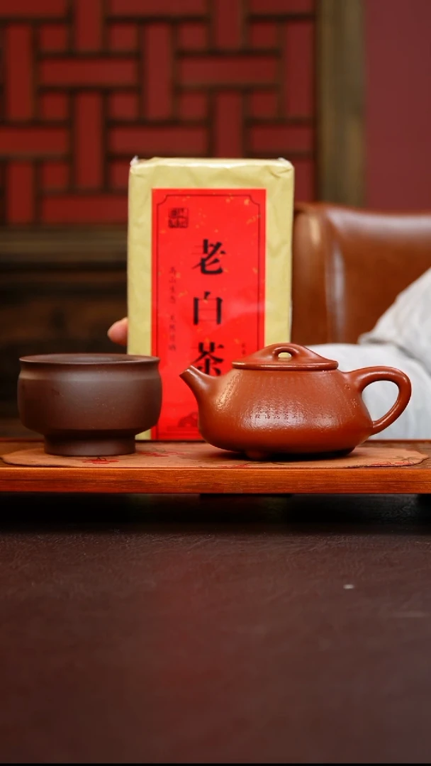 茶壶紫砂景舟石瓢大红袍刻绘一壶一杯一茶