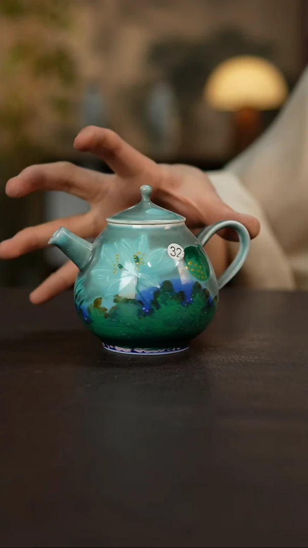 杯景德镇陶瓷杯碗柴烧多人