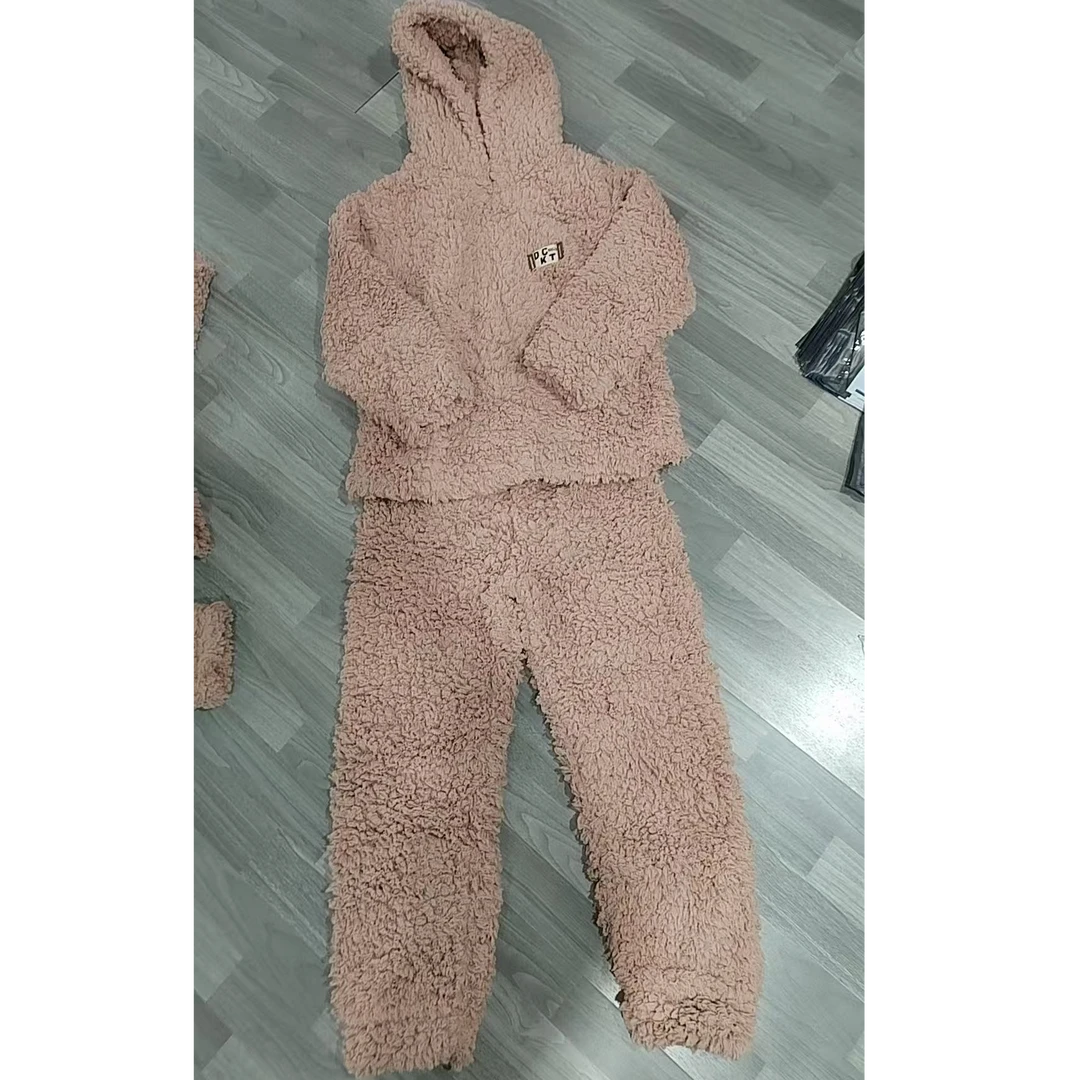 加绒加厚时尚洋气家居服347