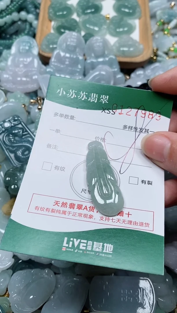 【闪购商品】翡翠颈饰未镶嵌闪购商品0127983