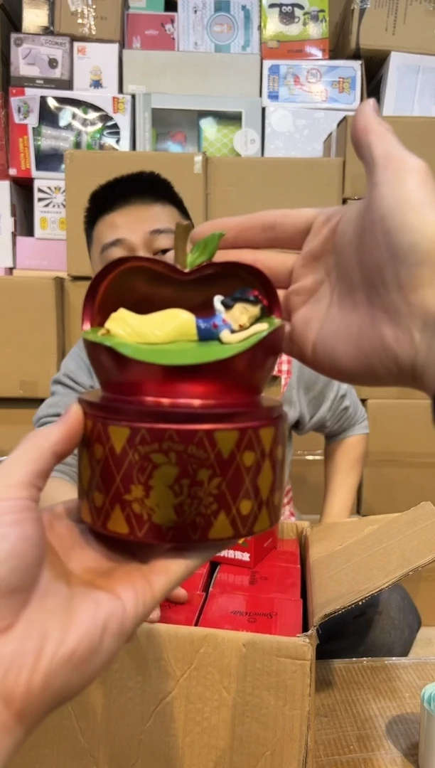 【闪购商品】杯原盒白雪公主苹果首饰盒