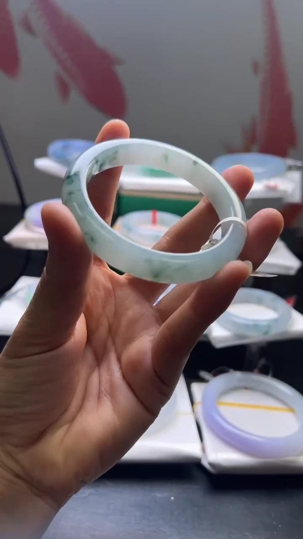 未镶嵌手镯翡翠翡翠手镯5 圈口58