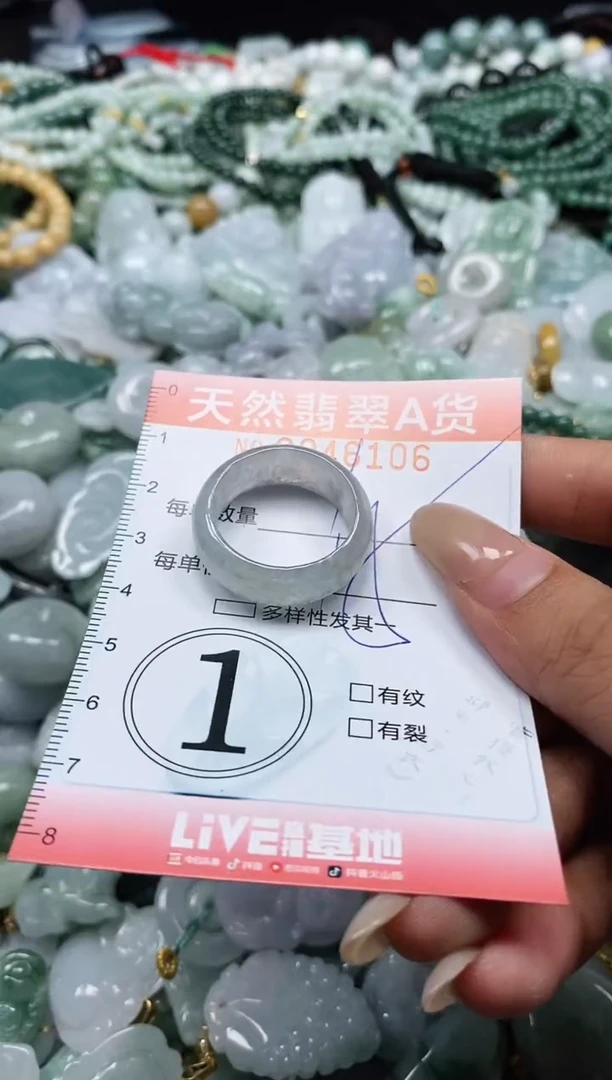 翡翠未镶嵌颈饰闪购0046106